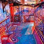 Taichung Rainbow Village – Rainbow Grandfather’s Colourful Mural Art
