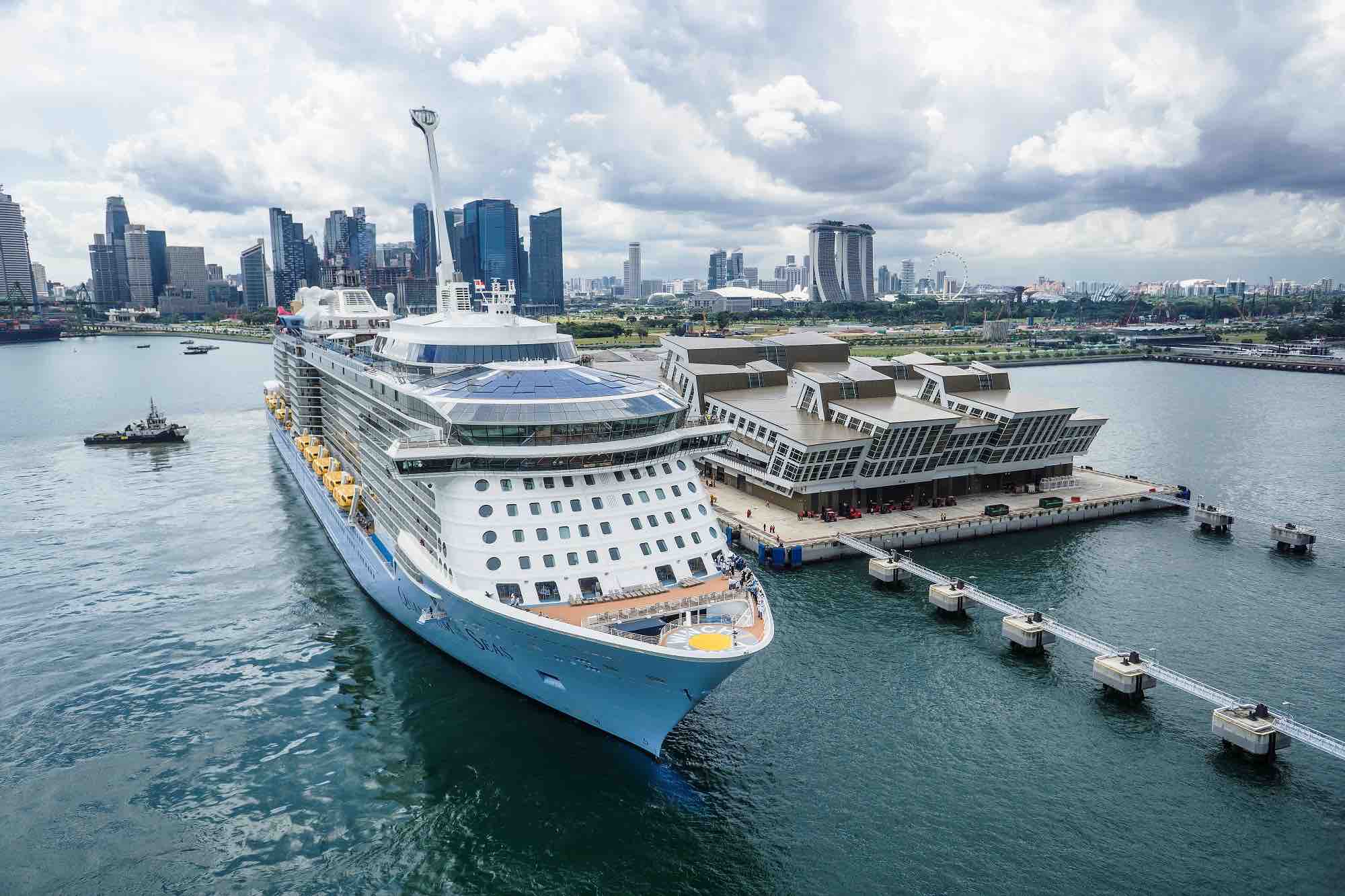 cruise ship from singapore to new zealand