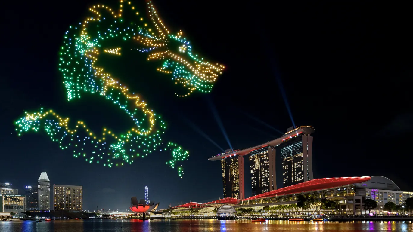 Marina Bay Sands Presents The Dragon Awakens 2024 Light Up