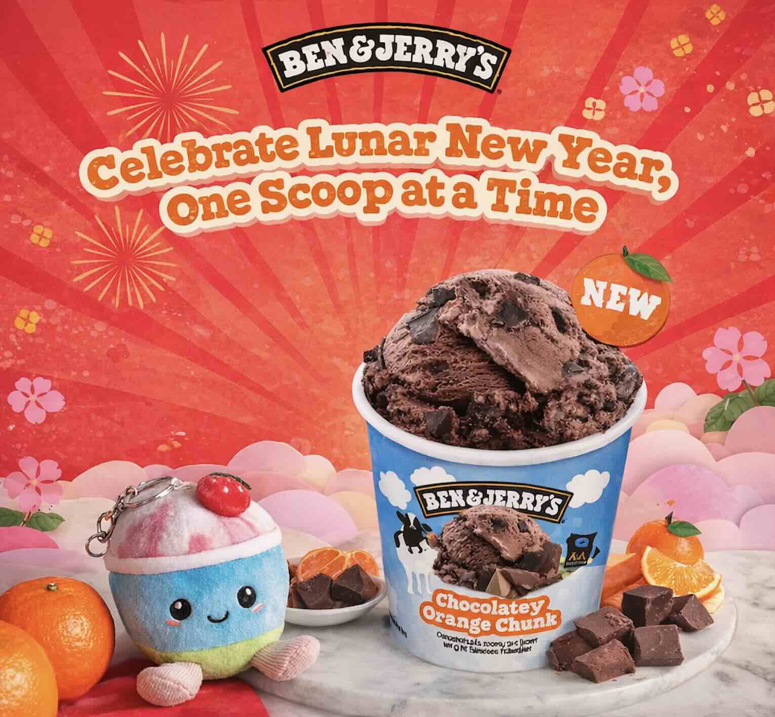 Celebrate With Ben & Jerry’s Chocolatey Orange Chunk Flavour