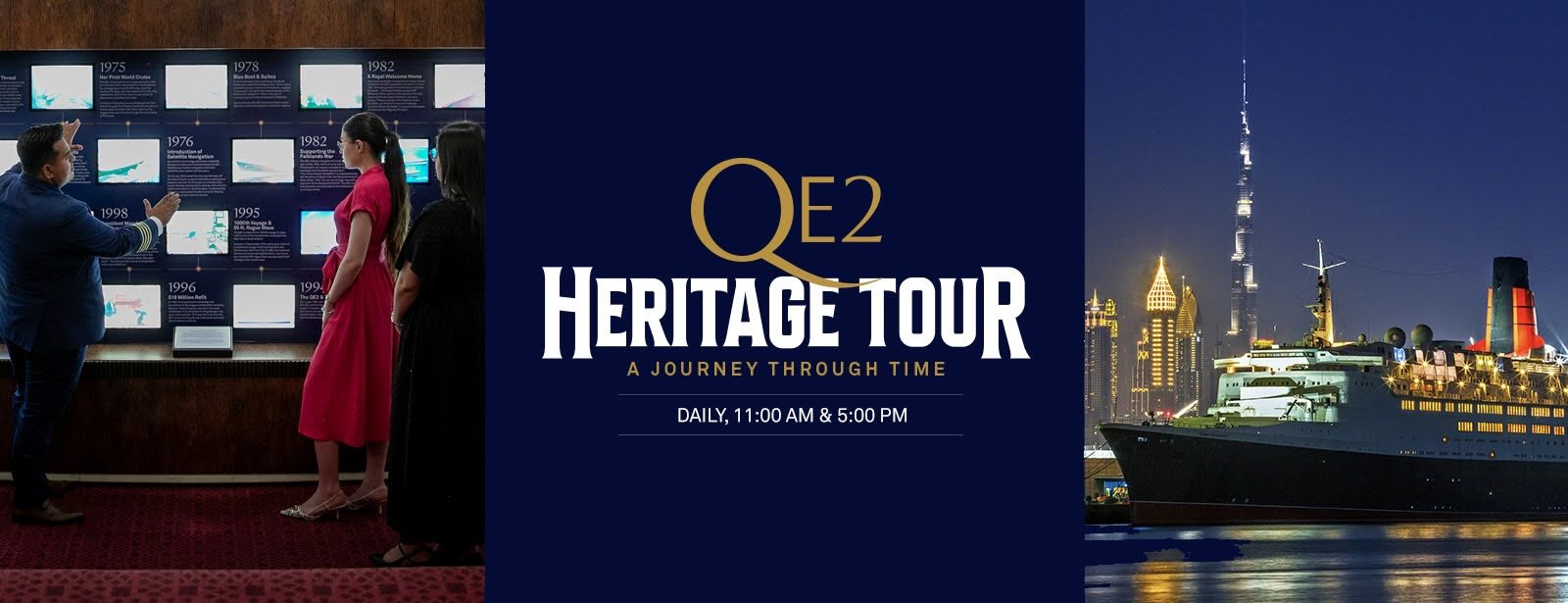 Queen Elizabeth 2 Heritage Tour: A Floating Legacy In Dubai